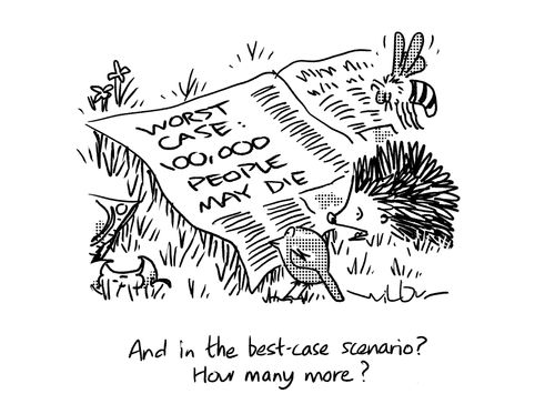 "And the best-case scenario? How many more?"
