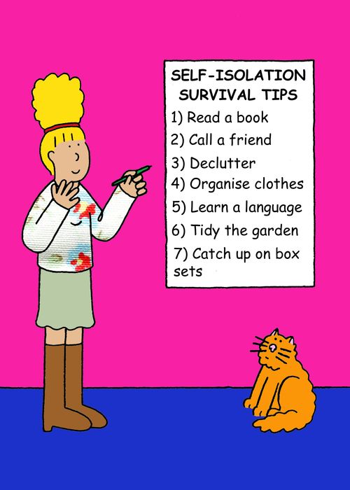 Self-Isolation Survival List