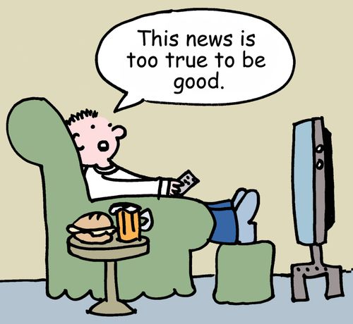 "This news is too true to be good."