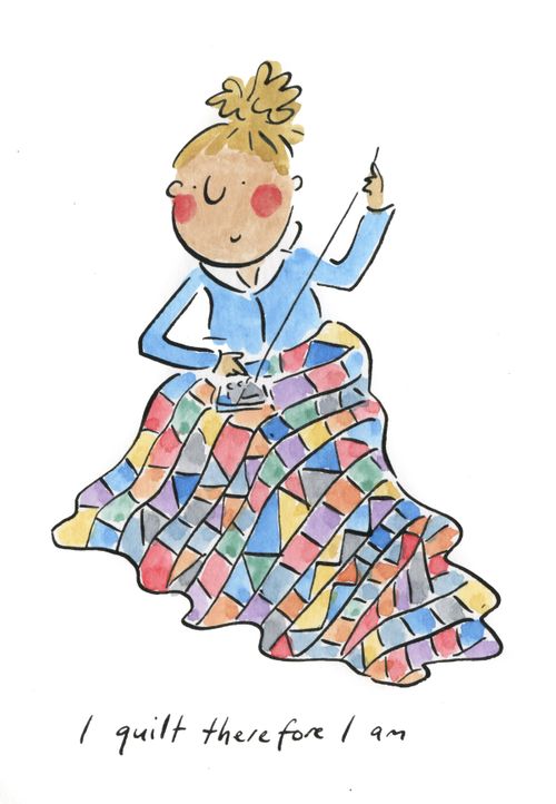 I quilt therefore I am