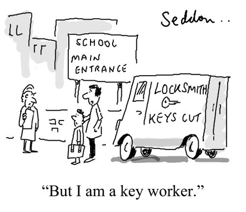 "But I am a key worker."