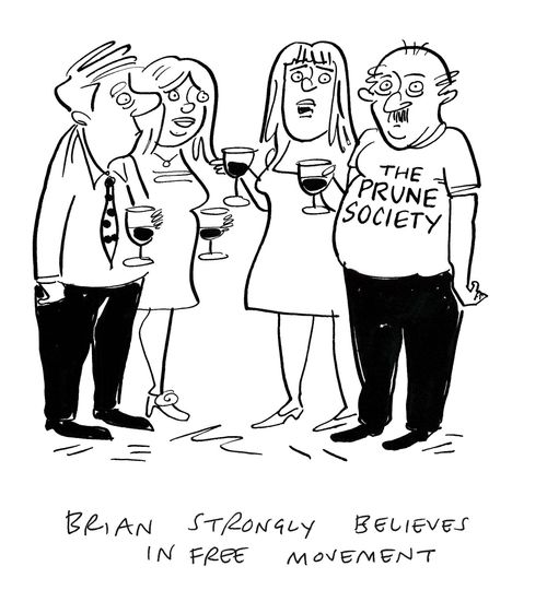 Brian strongly believes in free movement