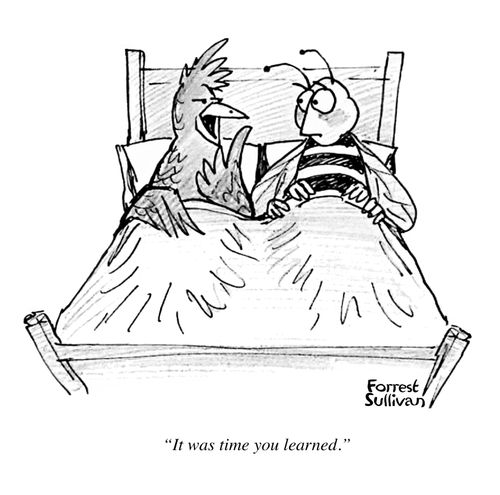 "It was time you learned."