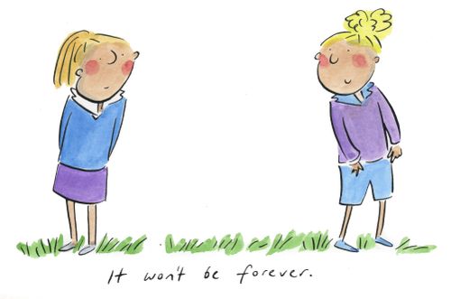 It won't be forever.