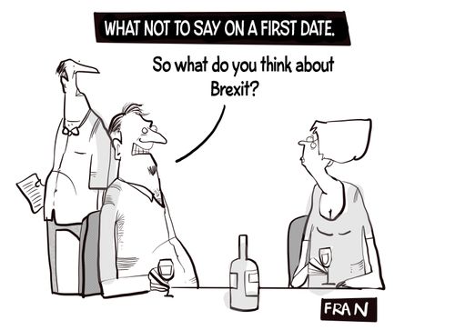 What not to say on a first date.