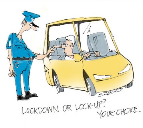Lockdown or lock-up? Your choice.