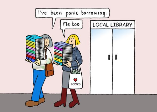 Coronavirus Pandemic Library Borrower