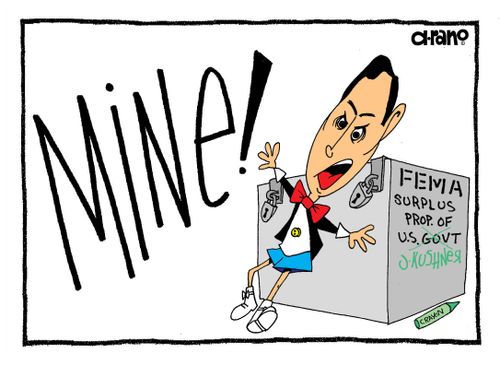 Jared Kushner: "Mine!"