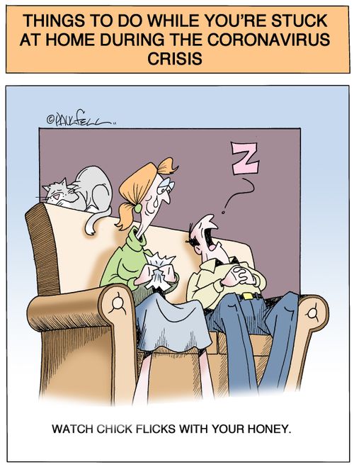 Things to do while you're stick at home during the coronavirus crisis...