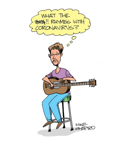 What the @*##!! rhymes with coronavirus?