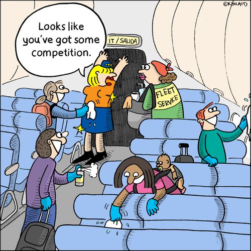 "Looks like you've got some competition."