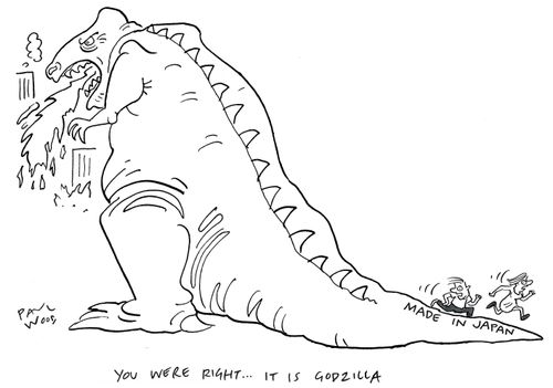 "You were right...it is Godzilla."