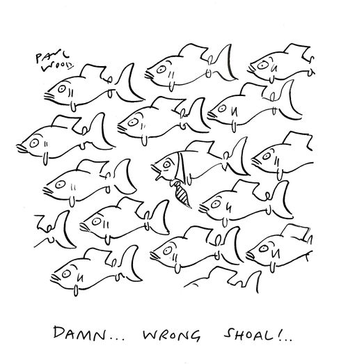 "Damn...wrong shoal!..."