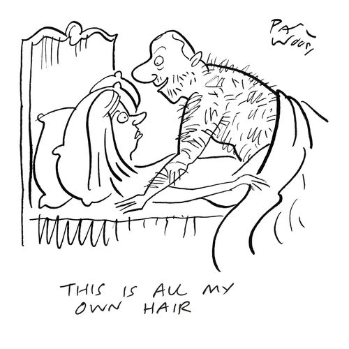 "This is all my own hair."