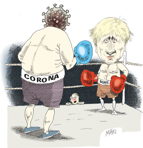 Boris Johnson vs Corona