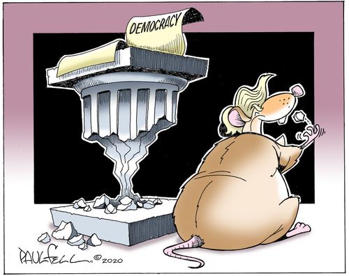 Disappearing Democracy