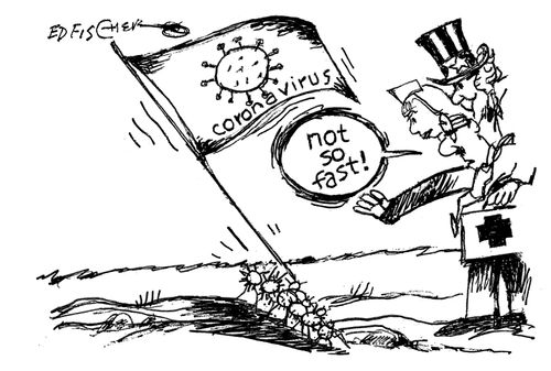 Coronavirus: "Not so fast!"
