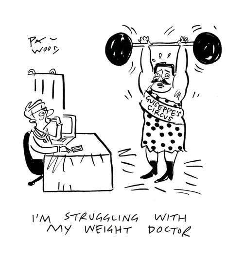 "I'm struggling with my weight doctor."