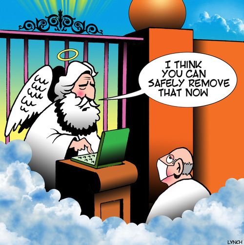 "I think you can safely remove that now."