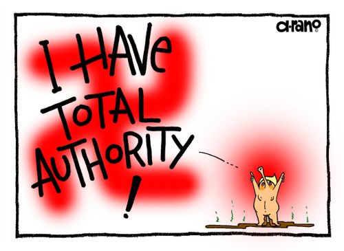 Donald Trump: "I have total Authority!"