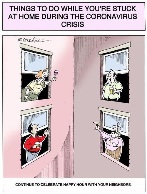 Things to do while you're stuck at home during the coronavirus crisis.