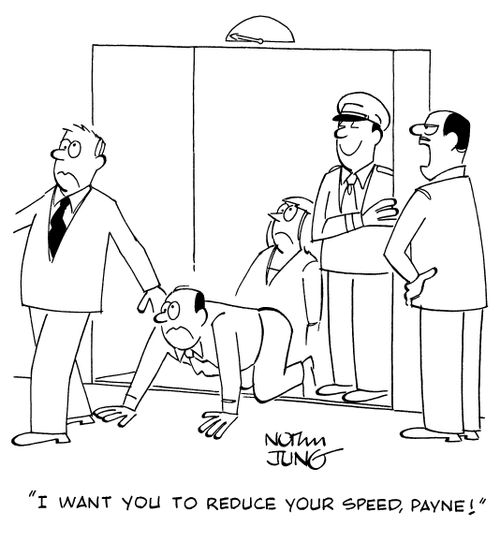 "I want you to reduce your speed, Payne!"