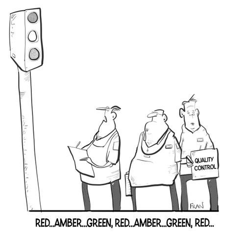 "Red. . . Amber. . . Green. . ."