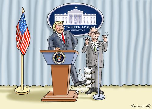 Trump versus Anthony Fauci