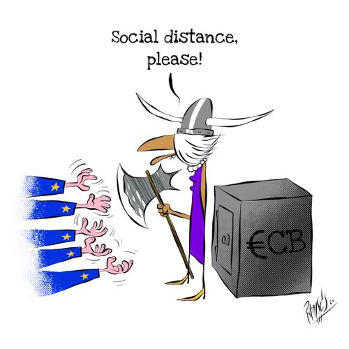 Social distance, please