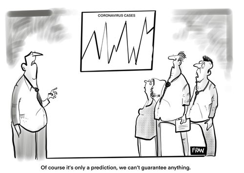 "Of course it's only prediction, we can't guarantee anything."