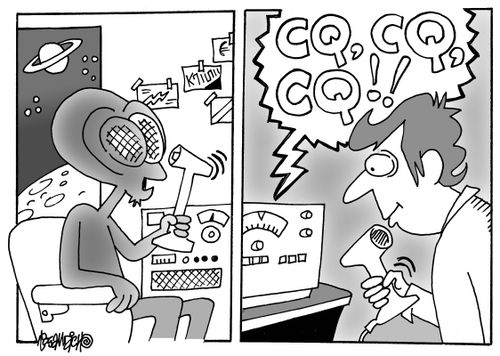 "CQ, CQ, CQ!!"