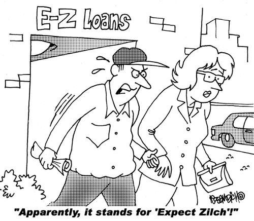 "Apparently, it stands for 'Expect Zilch'!"