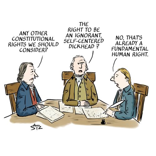 "Any other constitutional rights we should consider?"