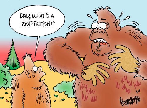 "Dad, what's a foot-fetish?"