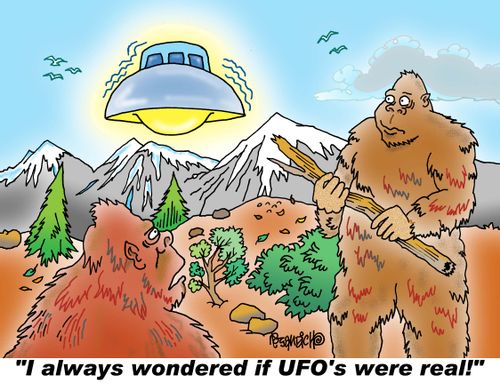 "I always wondered if UFO's were real!"