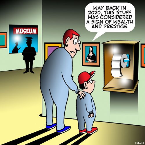 "Way back in 2020, this stuff was considered a sign of wealth and prestige."