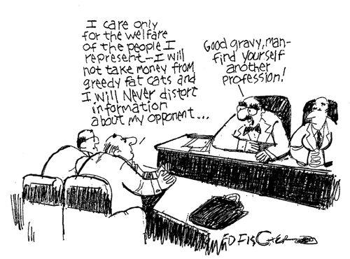 "Good gravy, man - find yourself another profession!"