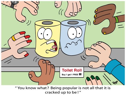"You know what? Being popular is not all it is cracked up to be!"