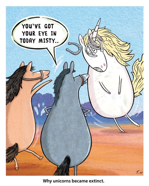 Why unicorns became extinct.
