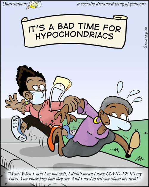 A Bad Time For Hypochondriacs
