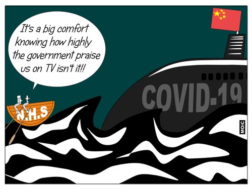 "It's a big comfort knowing how highly the government praise us on TV isn't it!!"