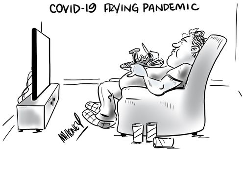 COVID-19 Frying Pandemic