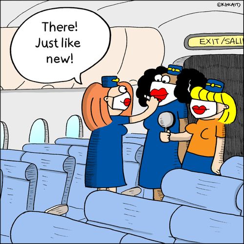 "There! Just like new!"