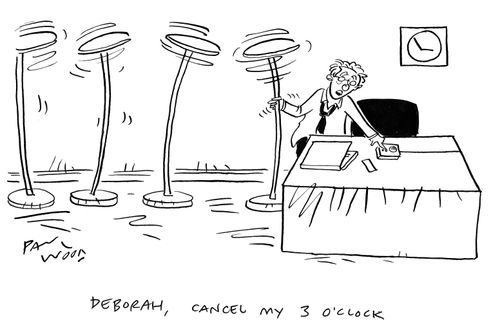 "Deborah, cancel my 3 o'clock."