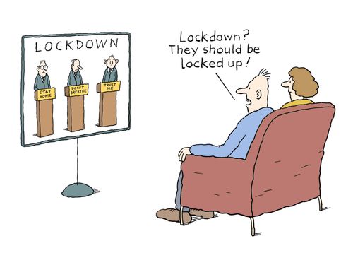 "Lockdown?They should be locked up!"