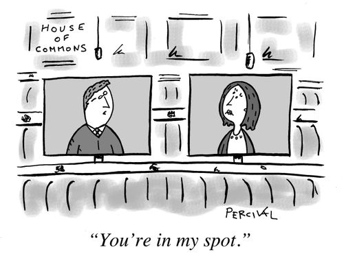 "You're in my spot."