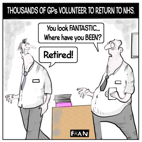 Thousands of GPs volunteered to return to NHS