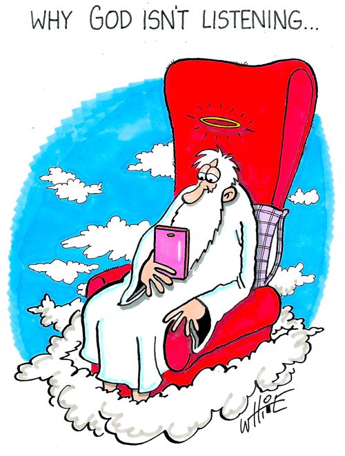 Why god isn't listening...