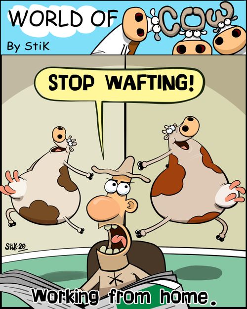"Stop WAFTING!"