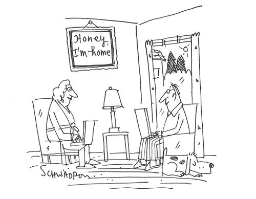 Honey, I'm home.